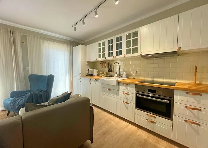 Lägenhet Dwupoziomowy Lighthouse Jastrzebia Gora *